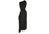 VESTE ZIPPEE CAPUCHE FEMME VUE PROFIL