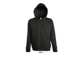VESTE ZIPPEE CAPUCHE HOMME NOIRE