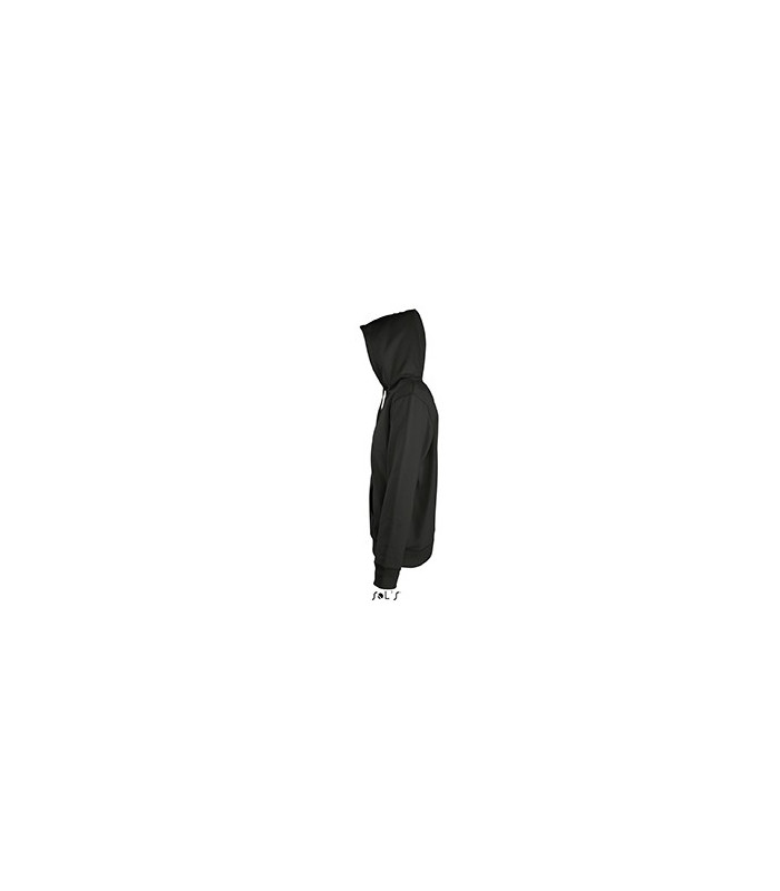 VESTE ZIPPEE CAPUCHE HOMME VUE PROFIL