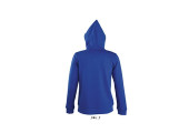 VESTE ZIPPEE CAPUCHE CONTRASTEE FEMME VUE DOS