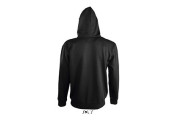 VESTE ZIPPEE CAPUCHE CONTRASTEE HOMME VUE DOS