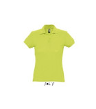 POLO COULEUR FEMME VERT POMME