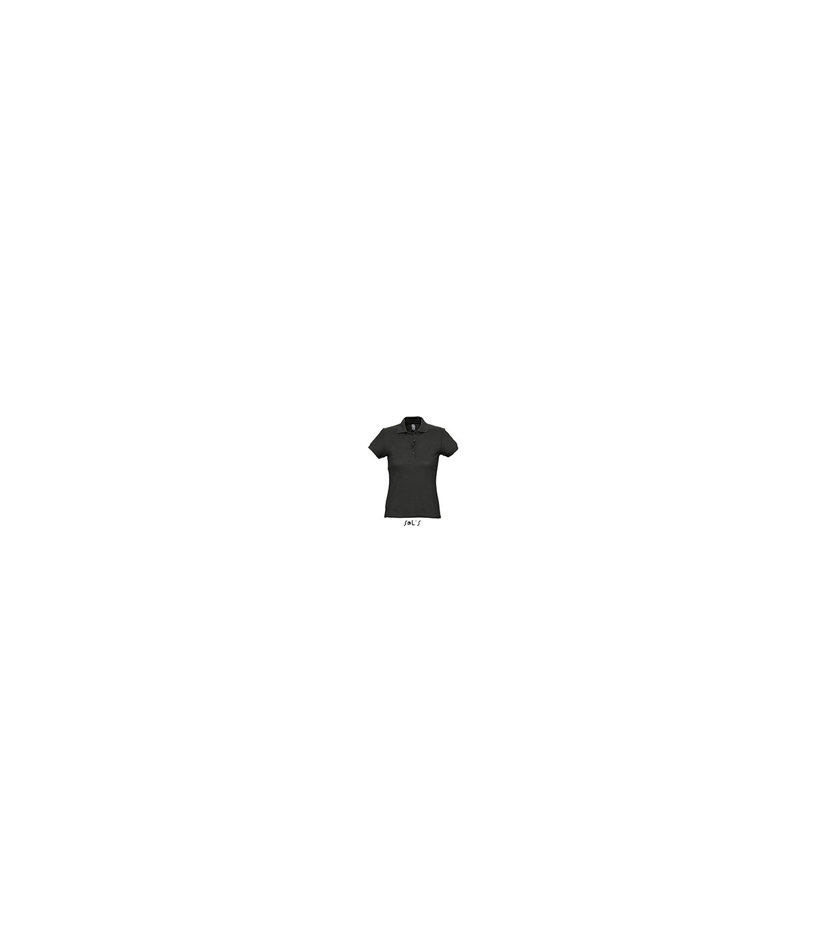 POLO COULEUR FEMME NOIR