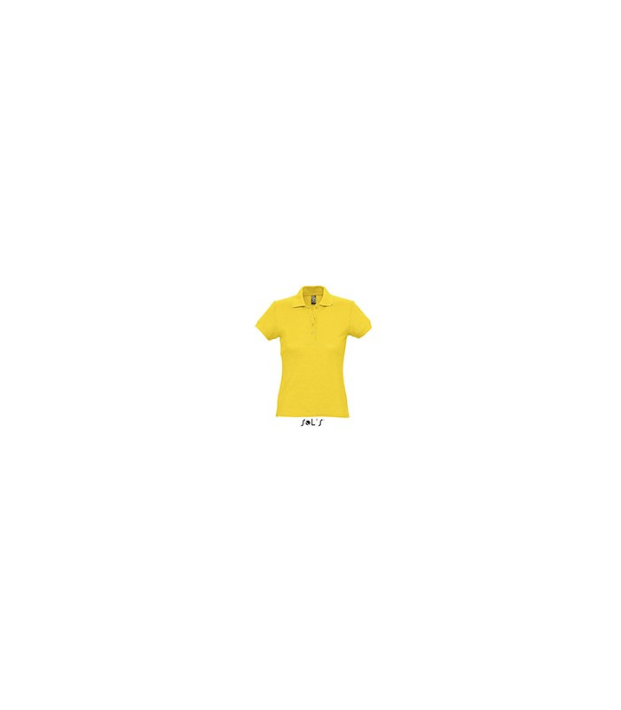 POLO COULEUR FEMME JAUNE