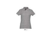 POLO COULEUR FEMME GRIS CHINE