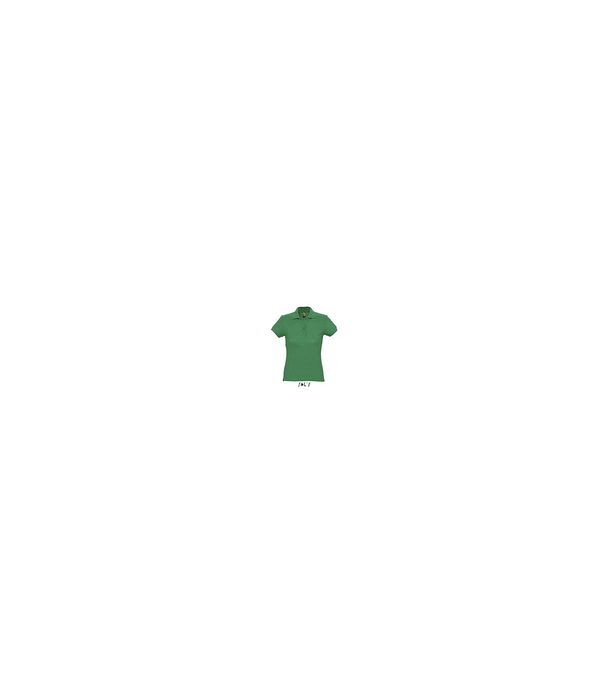POLO COULEUR FEMME VERT