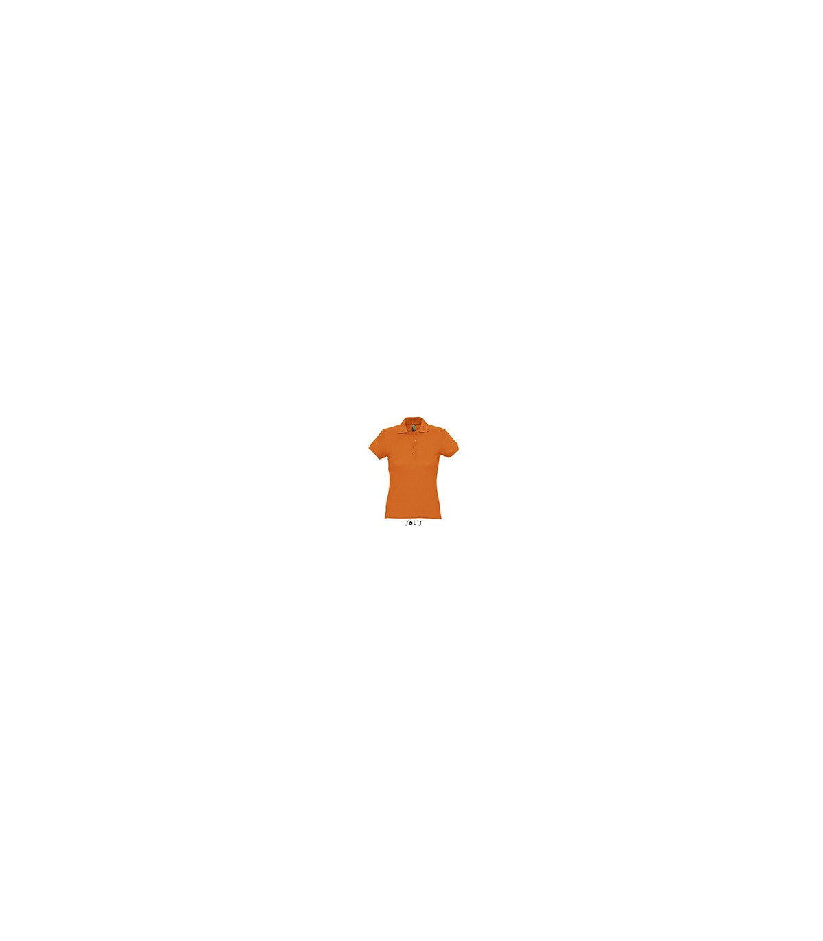 POLO COULEUR FEMME ORANGE