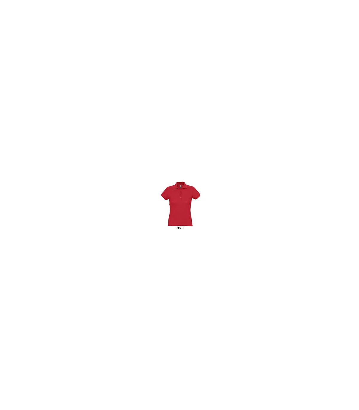 POLO COULEUR FEMME ROUGE