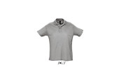 POLO COULEUR HOMME GRIS CHINE