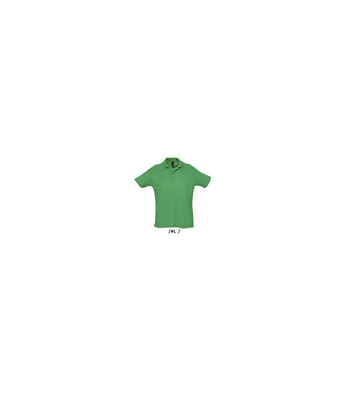 POLO COULEUR HOMME VERT