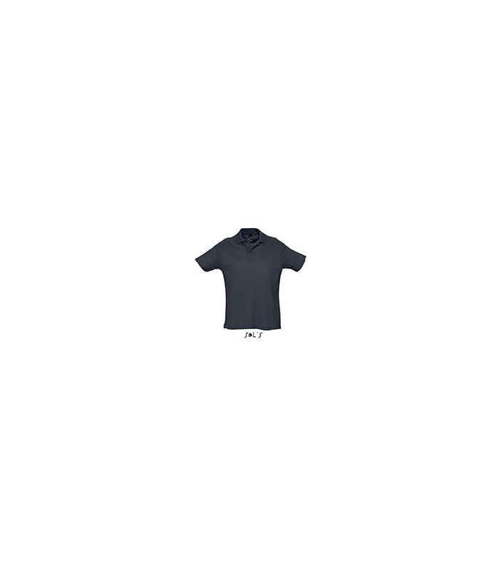 POLO COULEUR HOMME MARINE