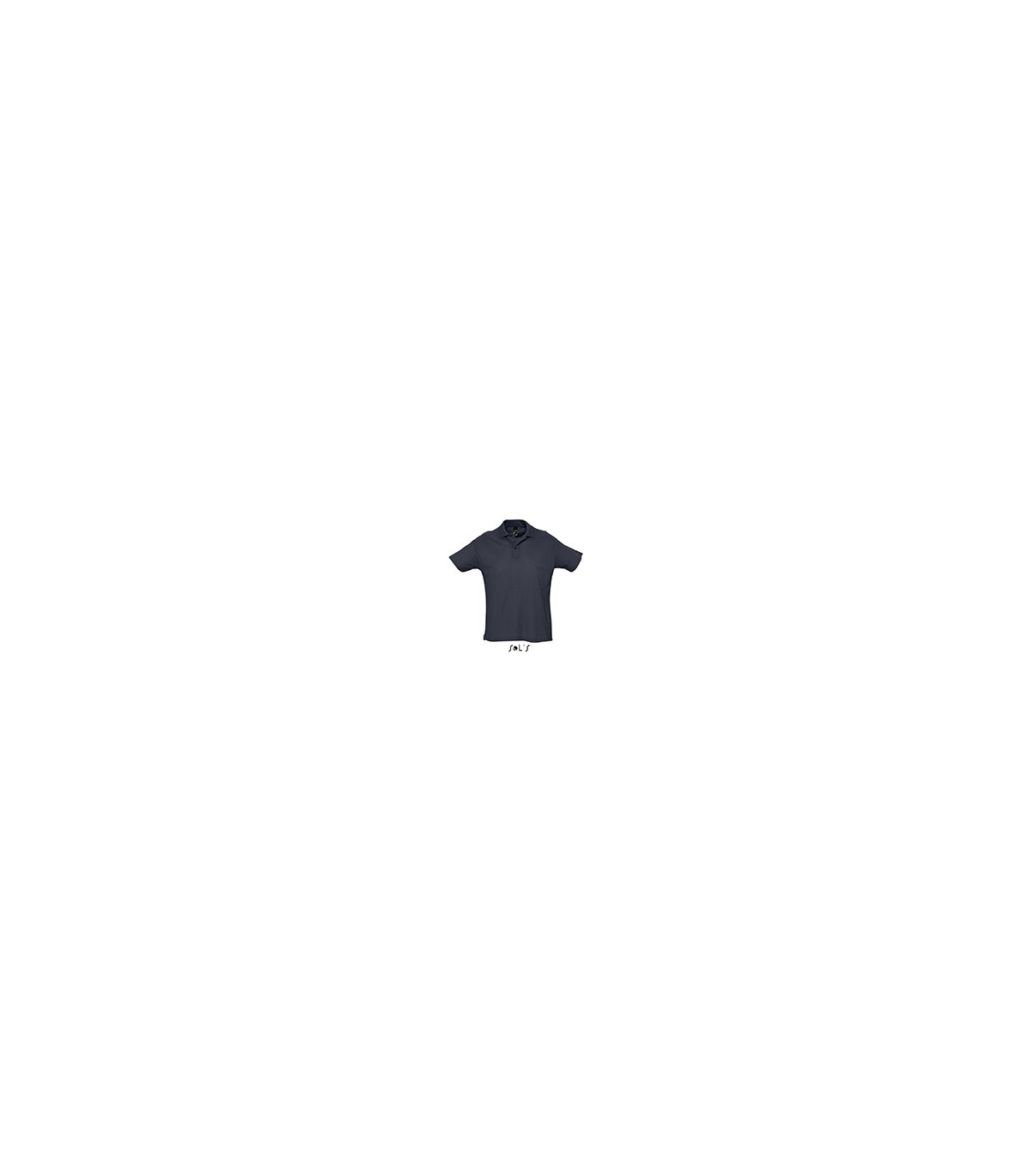POLO COULEUR HOMME MARINE