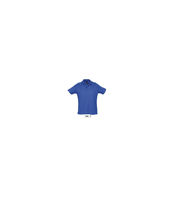 POLO COULEUR HOMME BLEU ROY