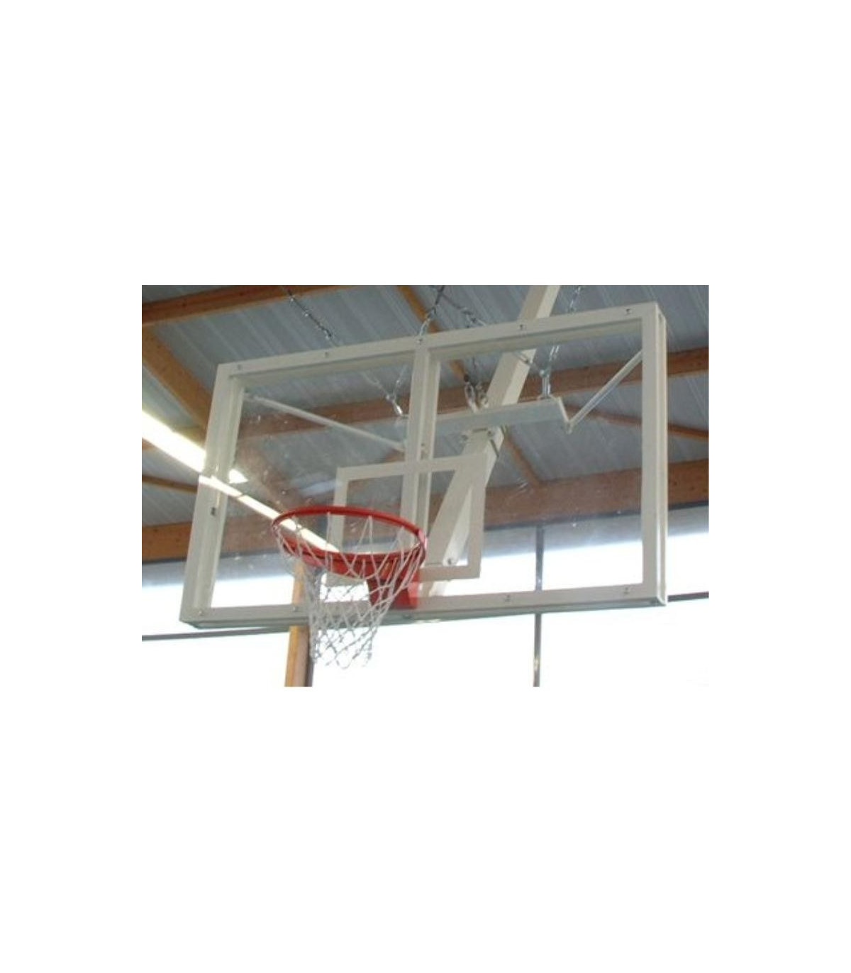PANNEAU BASKET MÉTACRYLATE TRANSPARENT 180 X 105 CM
