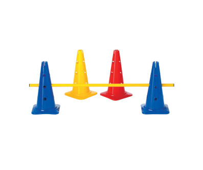 CONE 12 TROUS AVEC ENCOCHE 50 CM