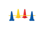 CONE DE SPORT 12 TROUS 50 CM AVEC ENCOCHE