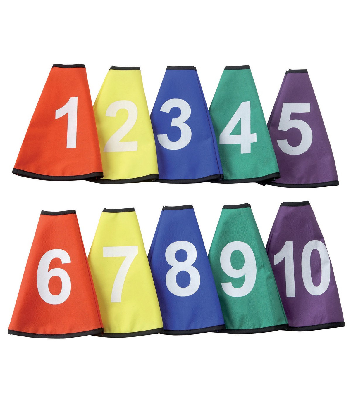 LOT DE 10 COLS DE CONE