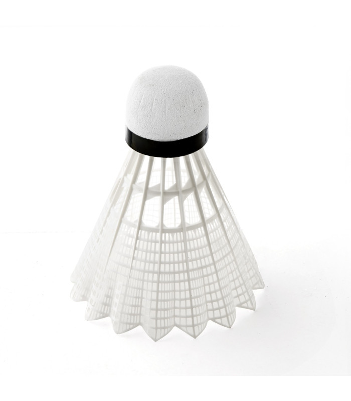 VOLANT BADMINTON BASIC LIEGE BLANC