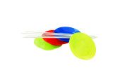 LOT DE 4 ASSIETTES CHINOISES JONGLERIE SOUPLES