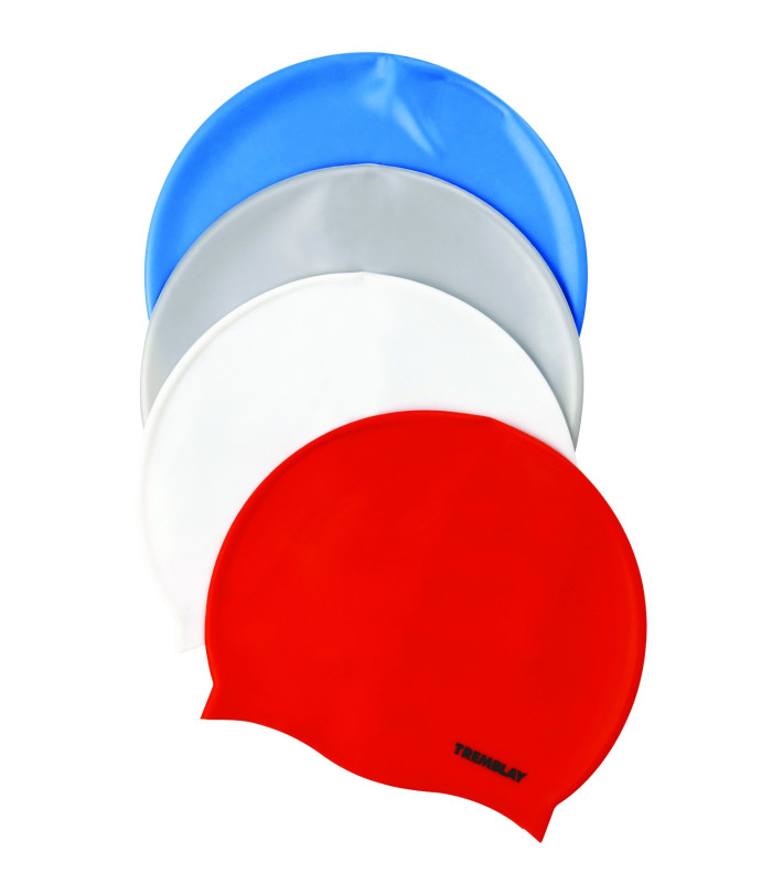 LOT DE 10 BONNETS NATATION SILICONE