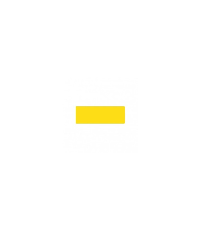 RECTANGLE MARQUAGE AU SOL 33 CM JAUNE