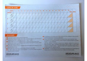 LOT DE 100 FEUILLES DE SCORE MINIGOLF