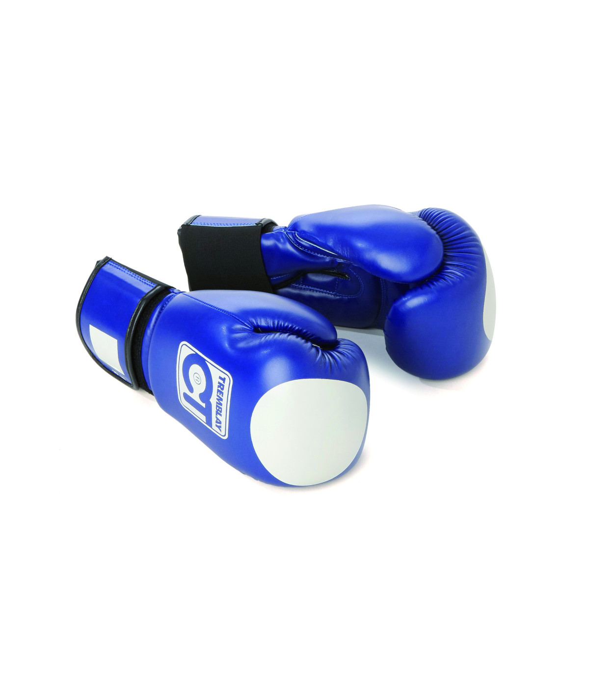  GANTS DE BOXE AVEC ZONE DE FRAPPE BLEU