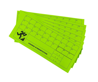 LOT DE CARTONS DE CONTROLE ORIENTATION
