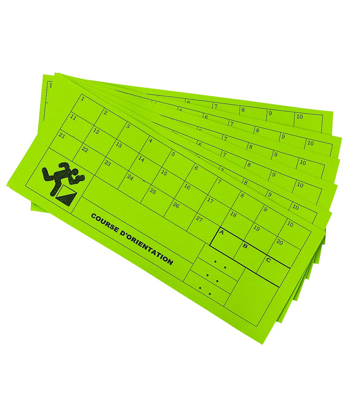 LOT DE CARTONS DE CONTROLE ORIENTATION