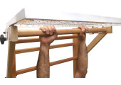 ZOOM AVANCEE GRILLAGEE POUR ESPALIER BOIS