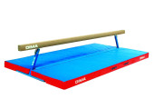 POUTRE DE GYMNASTIQUE EPS AVEC MATELAS INTÉGRÉ