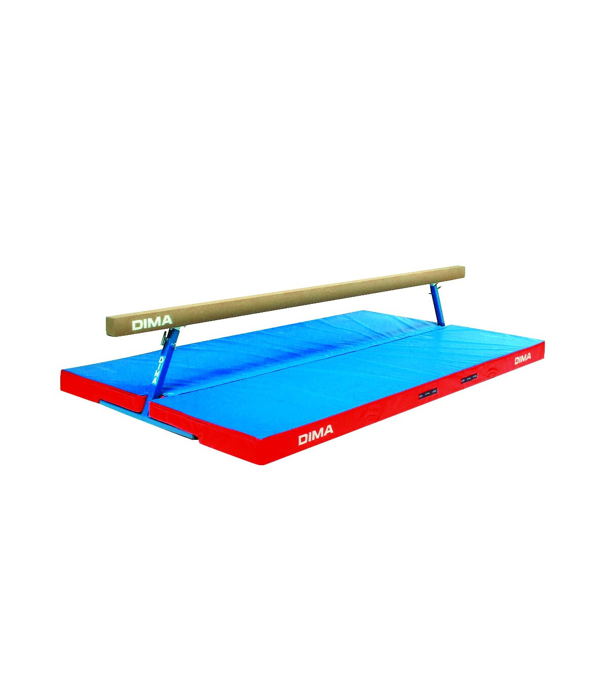  POUTRE DE GYMNASTIQUE EPS AVEC MATELAS INTÉGRÉ DIMASPORT