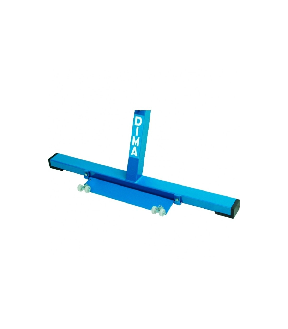 ZOOM PIETEMENT POUTRE DE GYMNASTIQUE EPS AVEC MATELAS INTÉGRÉ DIMASPORT