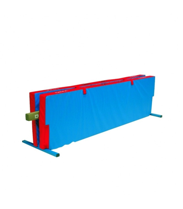  POUTRE DE GYMNASTIQUE EPS AVEC MATELAS INTÉGRÉ DIMASPORT POSITION REPLIEE