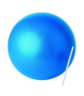 BALLON PAILLE 21 CM BLEU