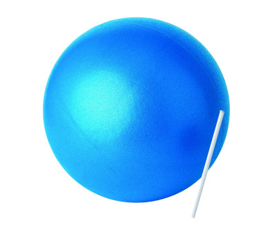 BALLON PAILLE 21 CM BLEU