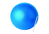 BALLON PAILLE 21 CM BLEU