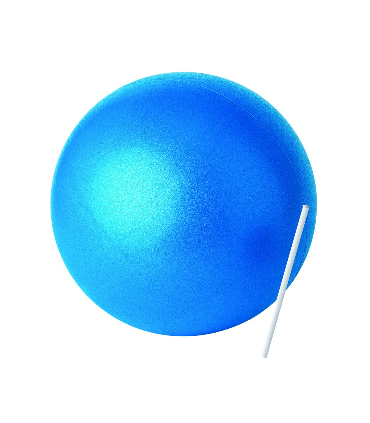 BALLON PAILLE 21 CM BLEU