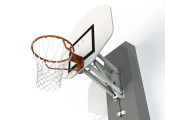 PANIER DE BASKET MURAL RÉGLABLE 2,6M A 3,05M