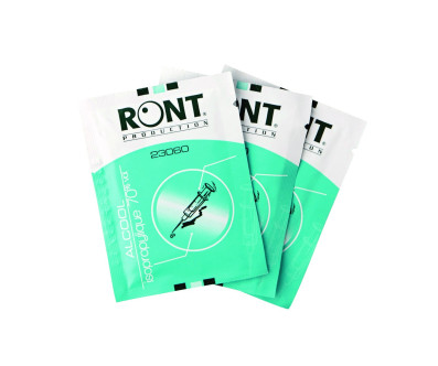 LOT DE 10 LINGETTES DESINFECTANTES AVEC ALCOOL