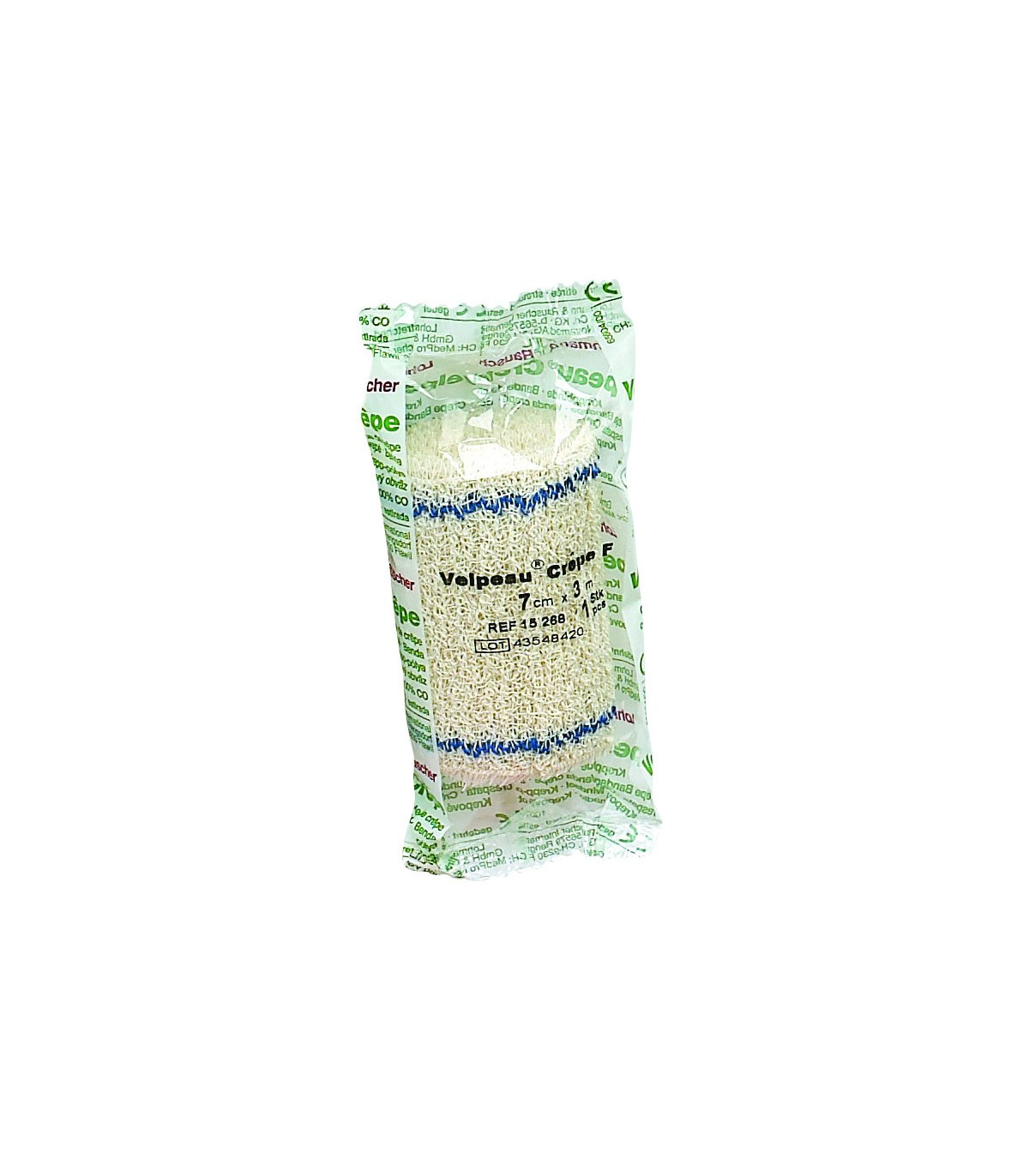 LOT DE 5 BANDES VELPEAU CRÊPE