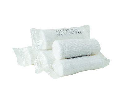 LOT DE 10 BANDES DE GAZE