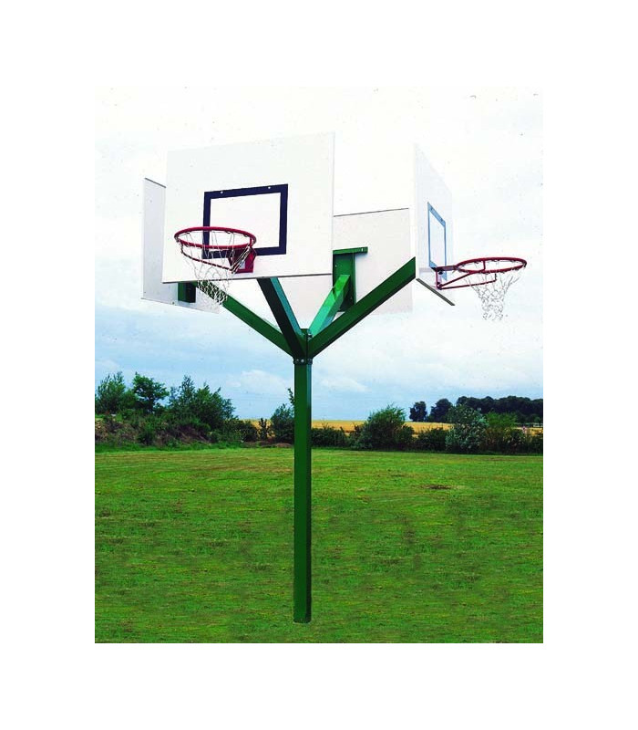 BUT DE BASKET EXTÉRIEUR 4 TÊTES