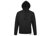 SWEAT-SHIRT CAPUCHE MIXTE MOLLETON 320 NOIR