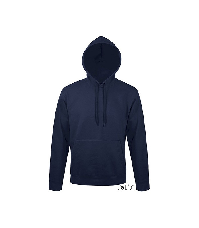 SWEAT-SHIRT CAPUCHE MIXTE MOLLETON 320 MARINE