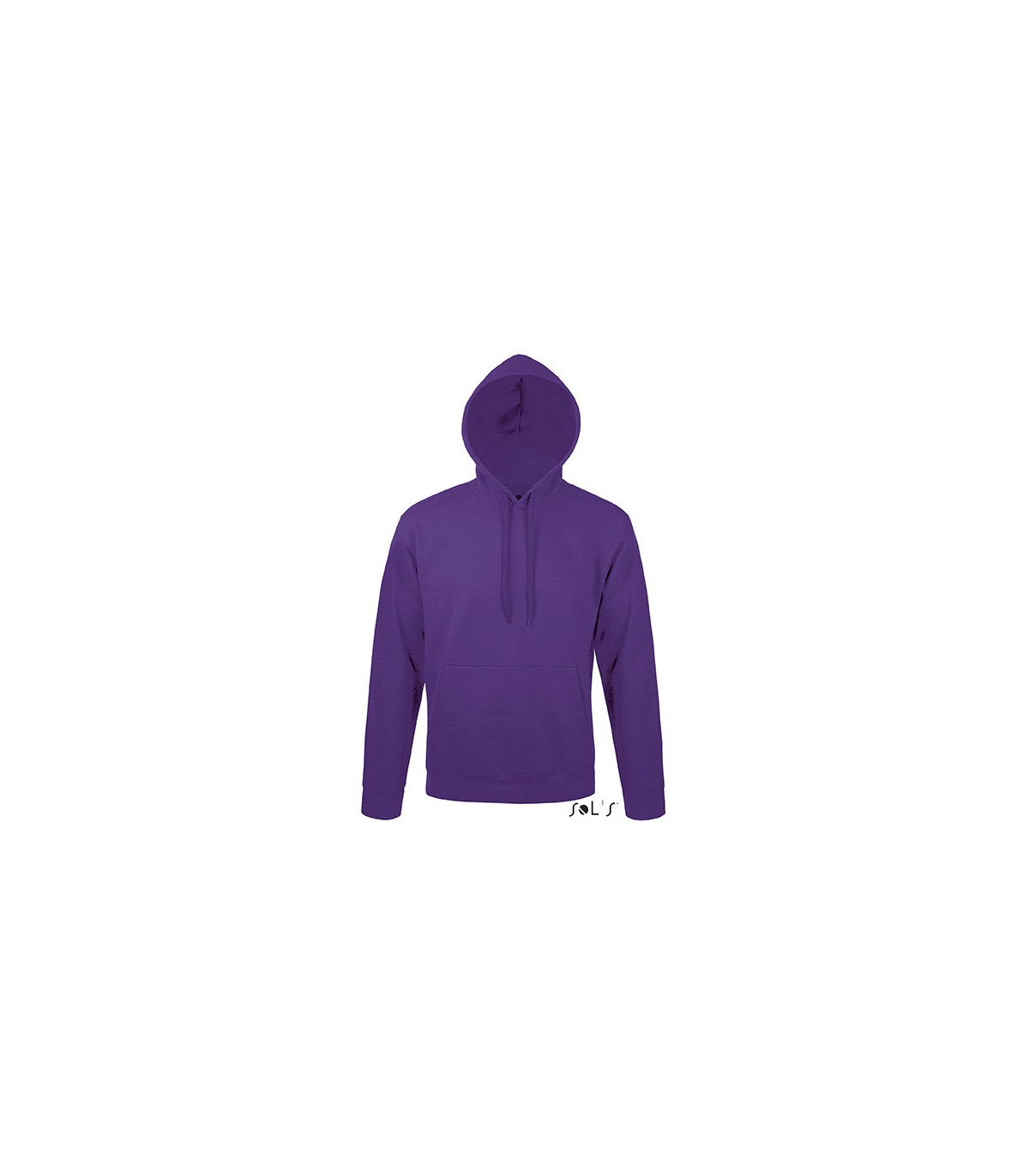 SWEAT-SHIRT CAPUCHE MIXTE MOLLETON 320 VIOLET
