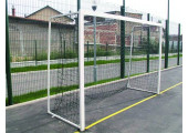 PAIRE DE BUT DE HANDBALL SCOLAIRES ACIER JUNIOR 2,4 x 1,7 M
