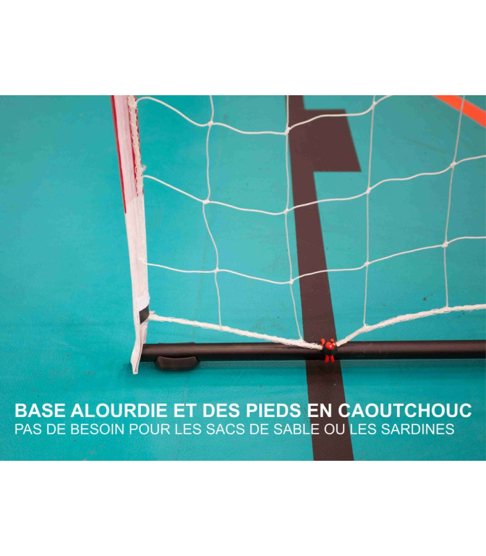 ZOOM BASE PRE ALOURDIE BUT DE HANDBALL JUNIOR PORTABLE QUICKPLAY