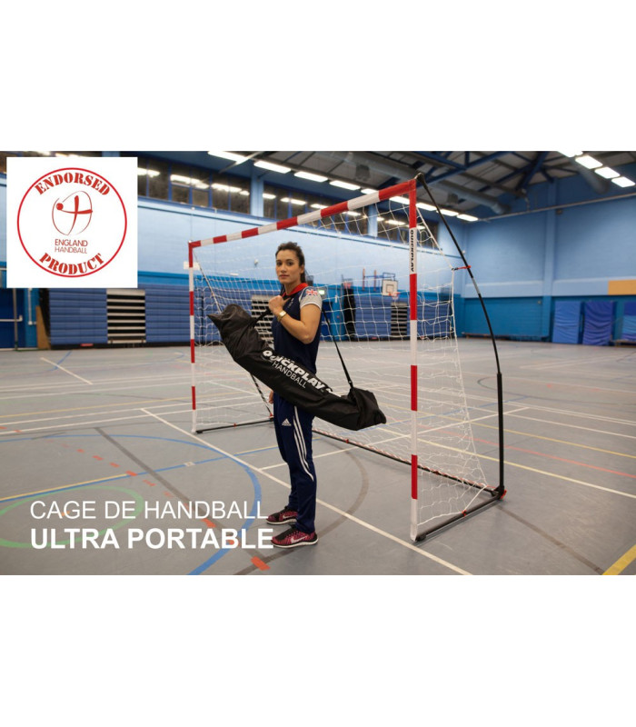 SAC DE TRANSPORT BUT DE HANDBALL JUNIOR PORTABLE QUICKPLAY