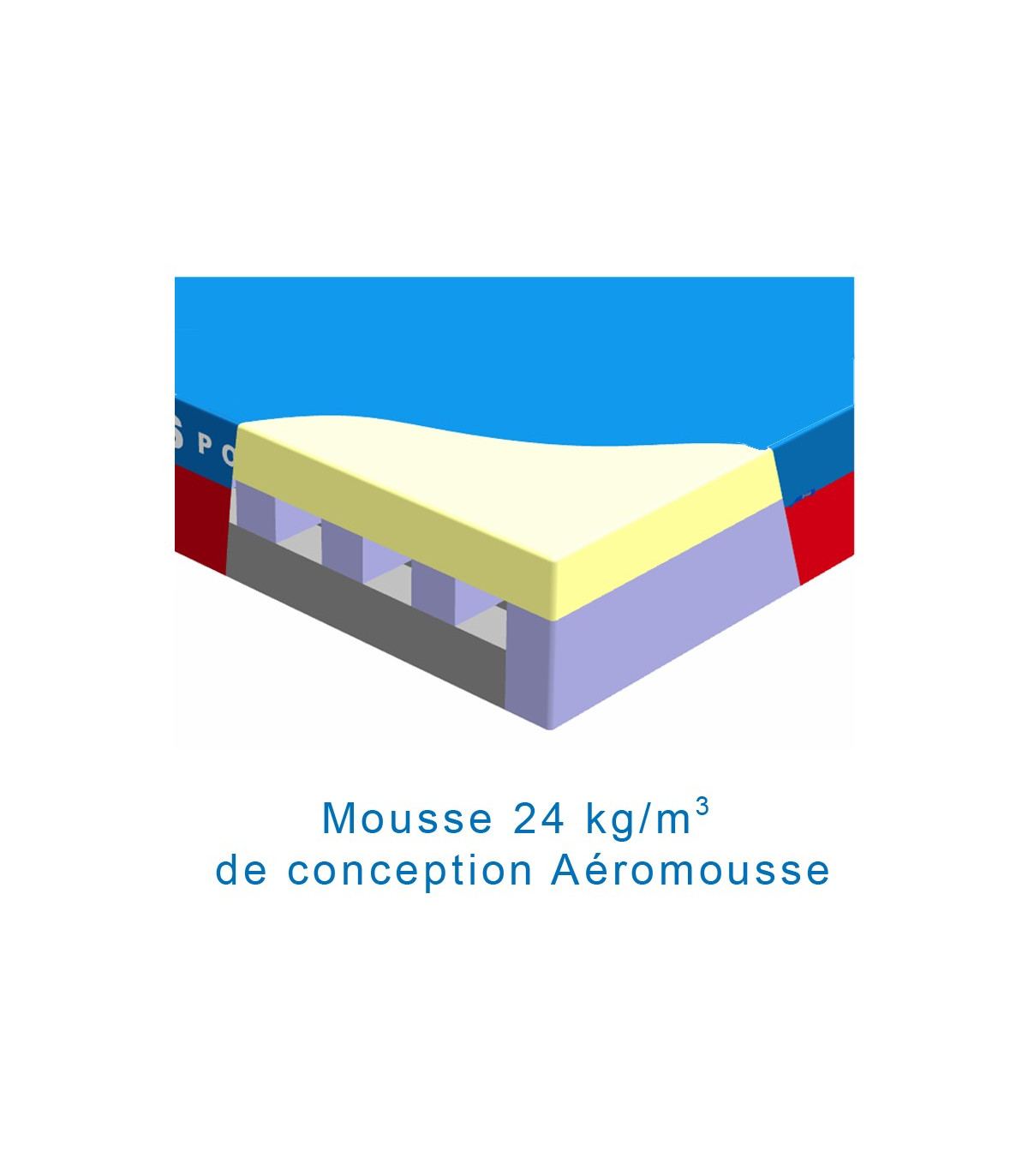 ZOOM MOUSSE SAUTOIR HAUTEUR AEROMOUSSE DIMASPORT